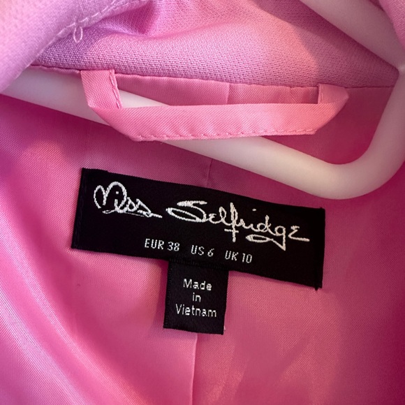 ASOS Pink Oversized Blazer US 6 - Picture 4 of 4